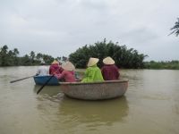 Idylle pur, Bootsfahrt, Hoi An, Vietnam 