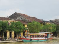 Hoi An, Thu Bon River, Vietnam 