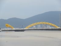 Drachenbrücke über den Fluss Han, Da Nang
