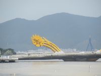 Drachenbrücke über den Fluss Han, Da Nang