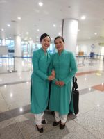 Unsere Stewardess Vietnam Airline 