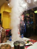 Nein es brennt nicht, das ist nur Dampf vom der Gartopf...,Old Hanoi