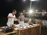 Die Köche bereiten unser Menü - Dinner, Hoi An