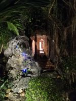 Versteckte Ecken im Garten der Song Thanh Restaurants, Hoi An