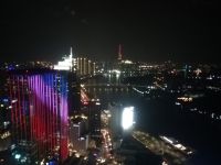 Blick von Skydeck - Bitexco Financial Tower, Ho-Chi-Minh Stadt