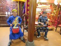 Die Musiker bei Abendessen in Hue