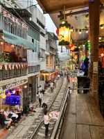 6 Eisenbahnschienen Hanoi