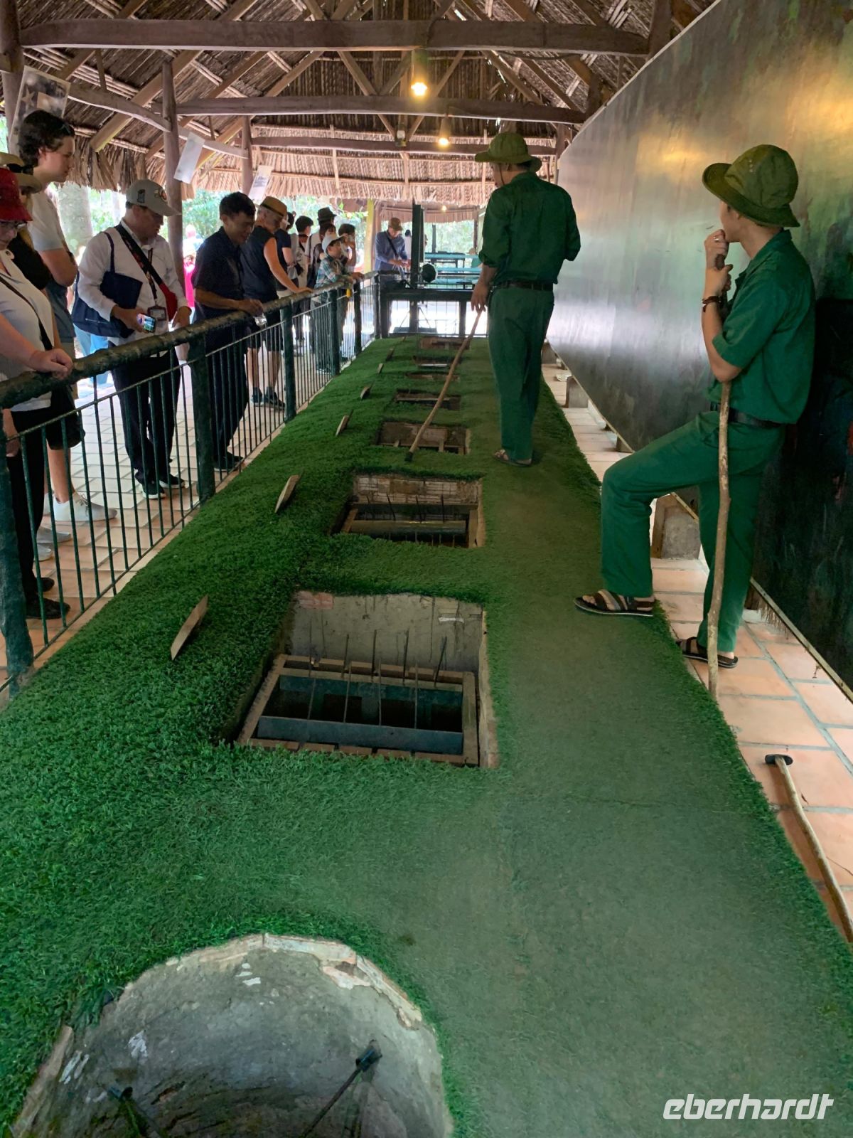 202 Cu Chi Ausflug - Fallen