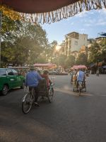 Rikschafahrt am Hoan-Kiem-See 