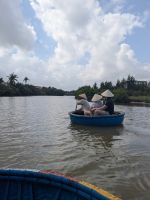 Kokosnuss-Bootsfahrt