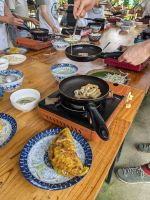 3. Gang: Banh xeo - Vietnamesischer Crepe