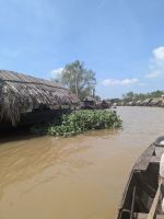 Mit dem Ruderboot im Mekong Delta 