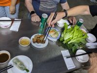 Ban Xeo und Frühlingsrollen in der 3. Location