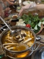 Hot Pot im veganen Restaurant