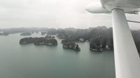 Halong Bucht von oben