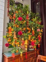 Traditionelle Dekoration des Vietnamesischen Neujahr, Hanoi, Vietnam &ndash; &copy; Marie Dittrich (Eberhardt TRAVEL)