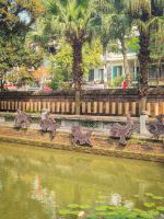 Teichanlage mit dekorativen Elementen im Literaturtempel in Hanoi, Vietnam &ndash; &copy; Marie Dittrich (Eberhardt TRAVEL)