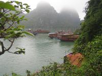 Halong - leider war das Wetter etwas diesig