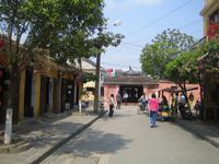Hoi An - Blick zur Japanischen Brücke