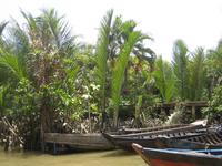 Mekongdelta - Bootstour auf kleinem Kanal