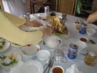 Mekongdelta - Elefantenohrfischessen