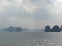 39 Romantischer Morgen in der Halong-Bucht