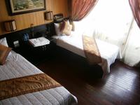 Kabine auf der Dschunke