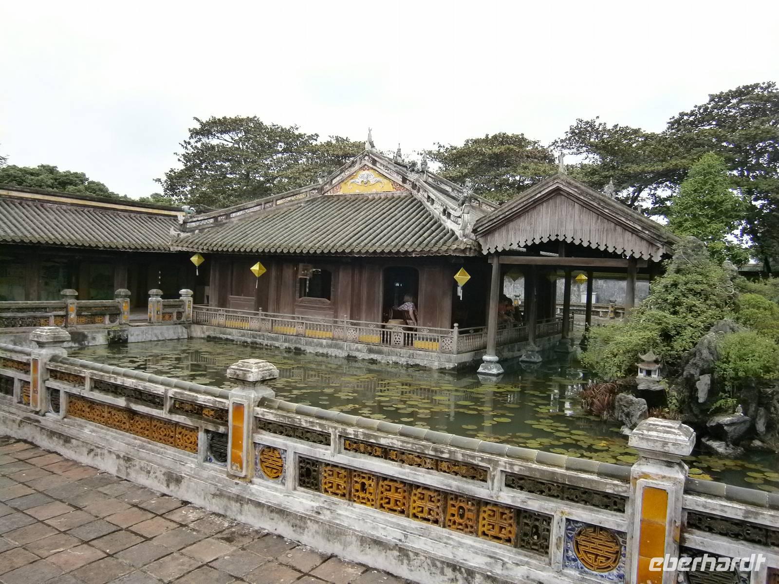 im Kaiserpalast von Hue