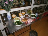 Opfergaben an die Verstorbenen