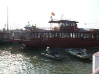 Auf geht es auf die Dschunke!