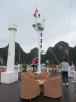 Auf dem Deck