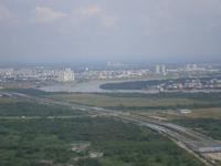 Blick vom Sky Tower in Saigon aus dem 49.Stock 