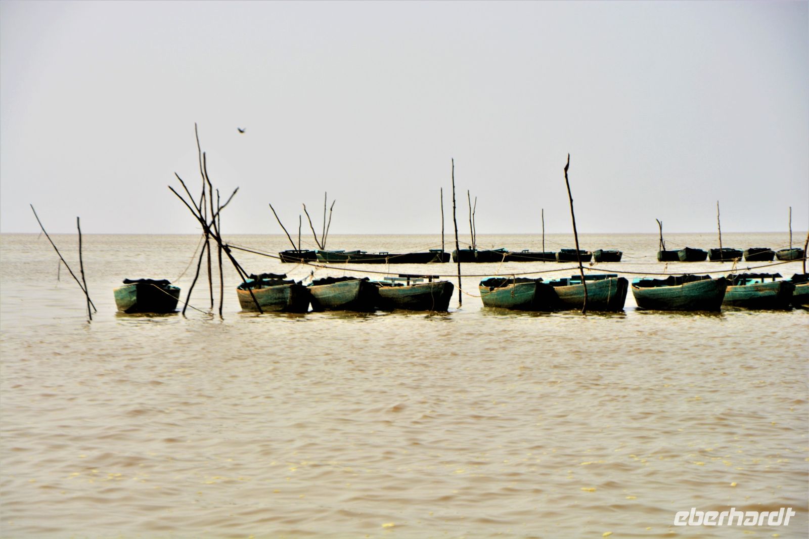 Fischerboote im See