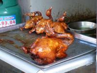 Gebratene Ente in Sojasauce