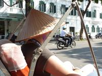 Natürlich mit Kegelhut