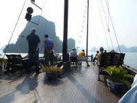 Wir genießen die Landschaft