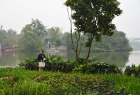 am Hoan-Kiem-See