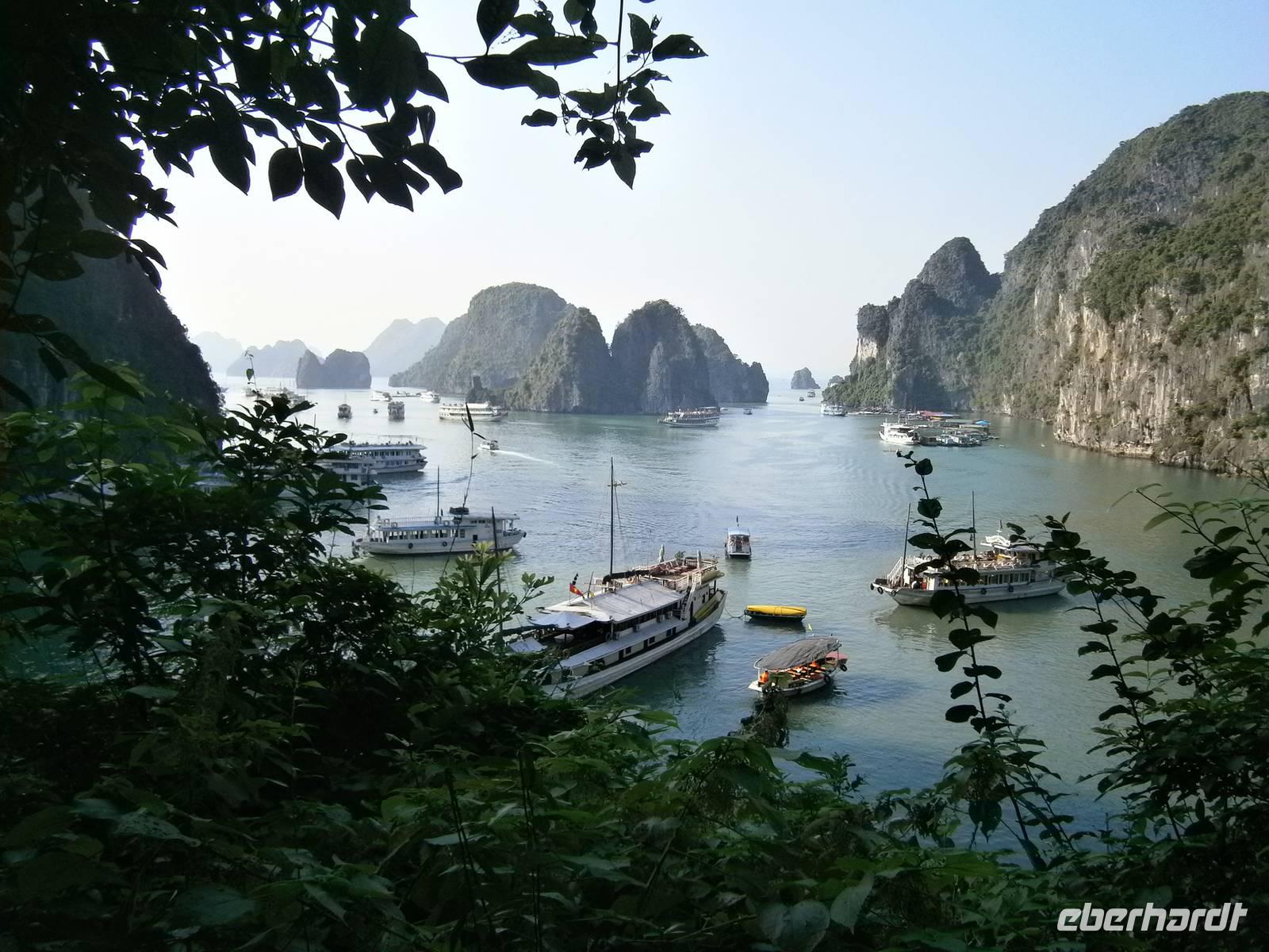 in der Halong-Bucht