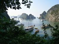 in der Halong-Bucht