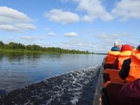 Bootsfahrt auf dem Keminioki Fluss