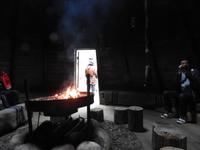 Polarkreiszeremonie mit Schamanen