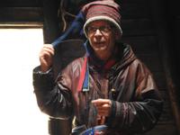 Polarkreiszeremonie mit Schamanen