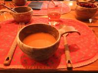 Mittagessen Rentierfarm - Vorsuppe