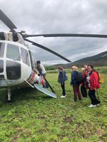 Hubschrauberflug Kamtschatka