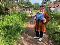 im Schlittenhundecamp Kamtschatka