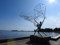 Die Fischer Onegasee Petrosawodsk Russland