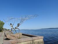 Die Fischer Onegasee Petrosawodsk Russland