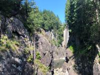 Vancouver Kanada Lachsaufzuchtstation