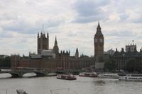 Blick auf Big Ben und Houses of Parliament