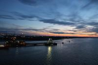 Sonnenuntergang in Southampton